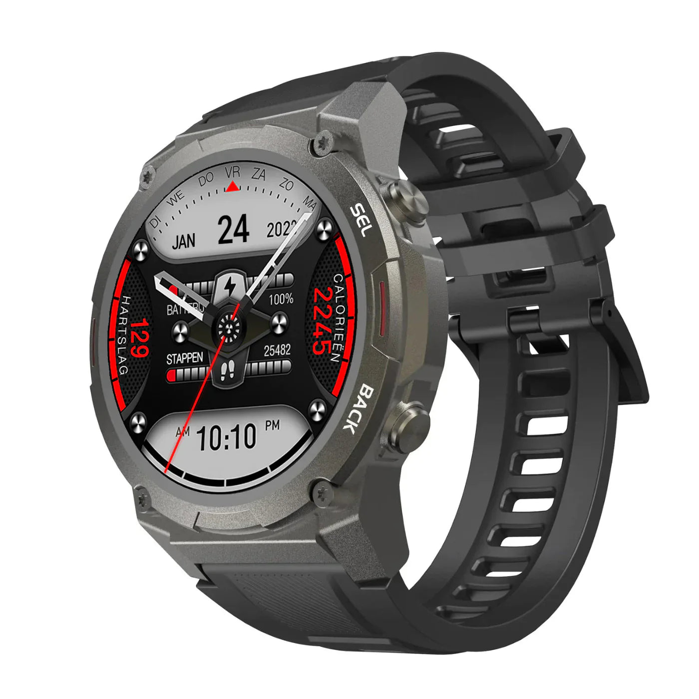 Pro Fit Smart Wach - Blood Sugar Monitoring, Sports modes & Waterproof Design