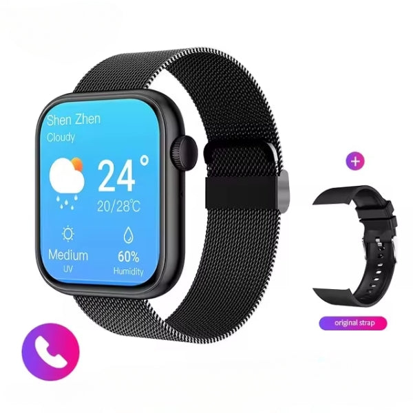 Edition 2024 Smart Watch for Women - Fitness Smartwatch for Android - Stylish Wearable for Girls & Teenagers