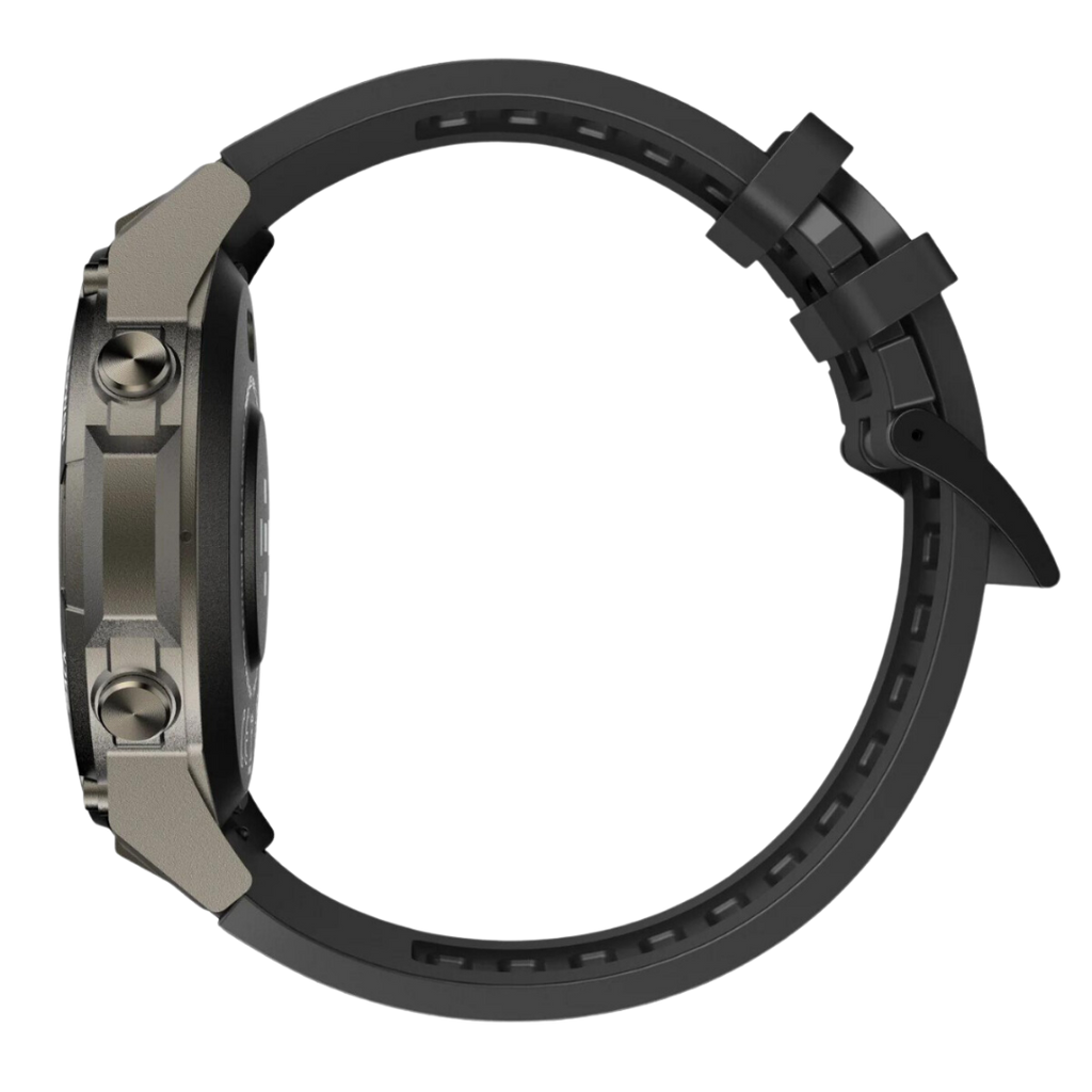 Rugged Fitness Tracker Smartwatch | Waterproof, Heart Rate Monitor & GPS for Outdoor Activities