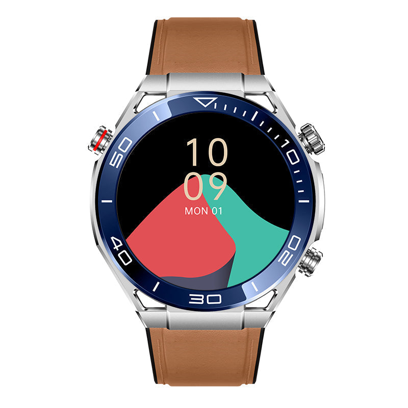 Health Smartwatch with Blood Glucose, ECG, and Heart Rate Monitoring