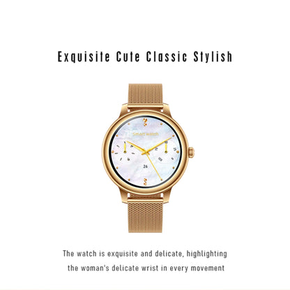 Gold Luxury Fitness MK1 Smartwach for Women