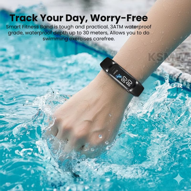 Bracelet Smart Watch for Women – Slim AMOLED Fitness Tracker Bracelet Watch with Heart Rate, SpO2, BP & Temperature Monitor, 10-Day Battery, Waterproof