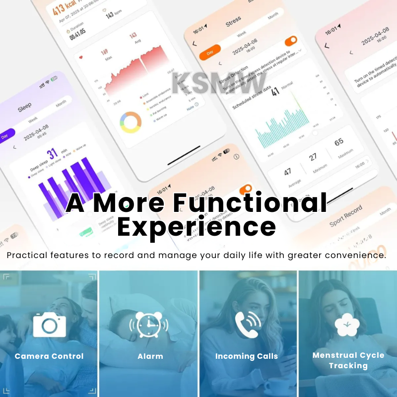 Best Fitness Watch for Women – Screenless Women’s Fitness Tracker with 24/7 Health Monitoring, Waterproof, GPS Support & 35-Day Battery Life