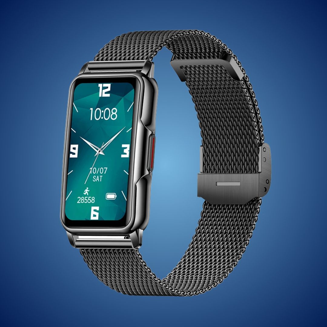 Ladies Smart Health Watch – Heart Rate, BP & Fitness Tracking with Elegant Slim Design