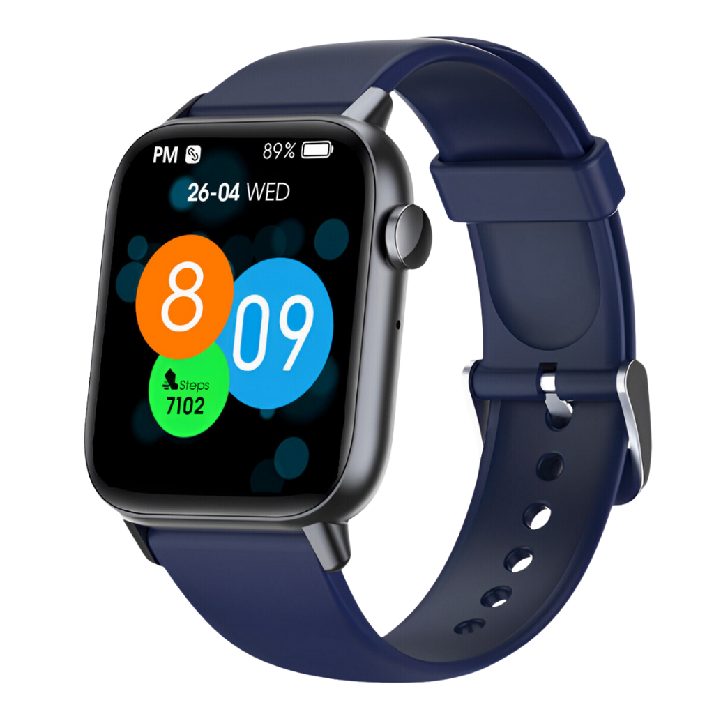 Smartwatch for Health & Fitness – Track Heart Rate, Sleep & Activity with Water-Resistant Design