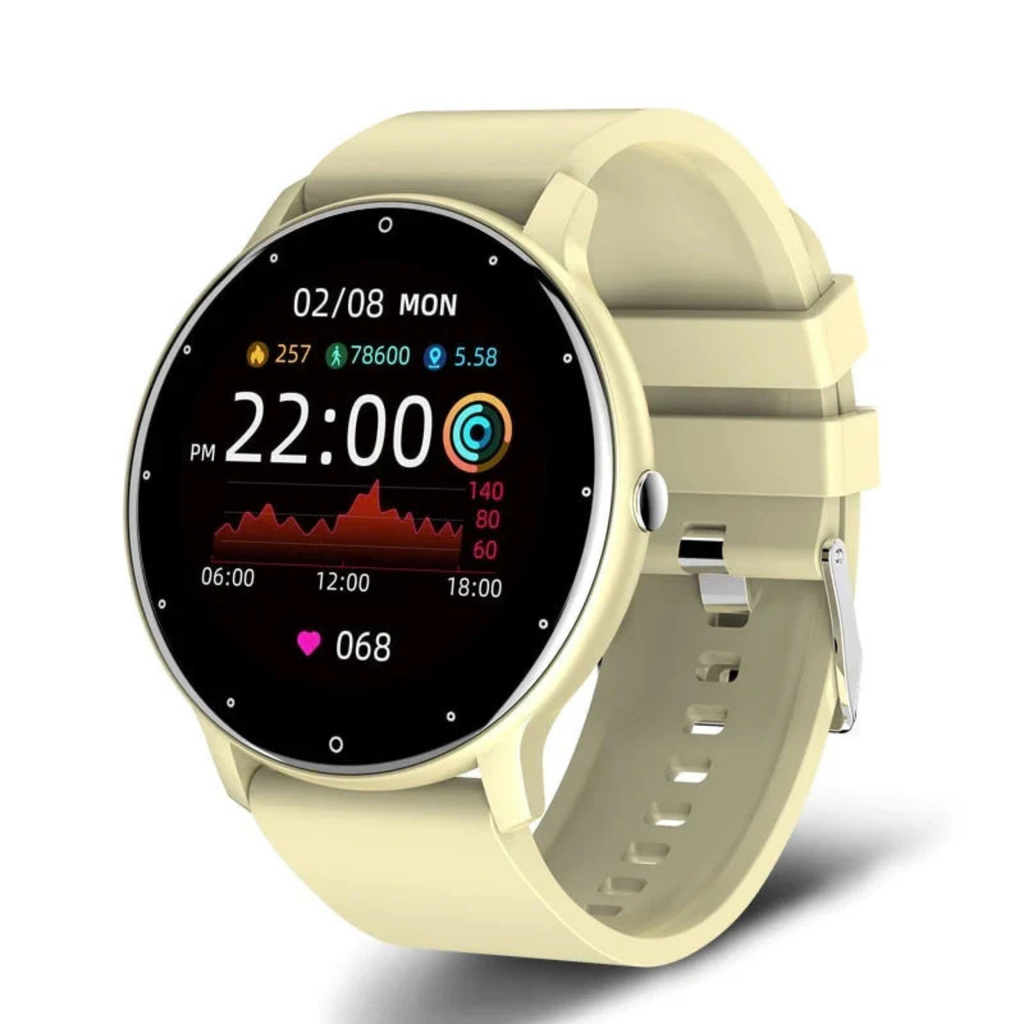 Smart Fitness Tracker Watch | Heart Rate Monitor, Waterproof & Ideal for Health Enthusiasts