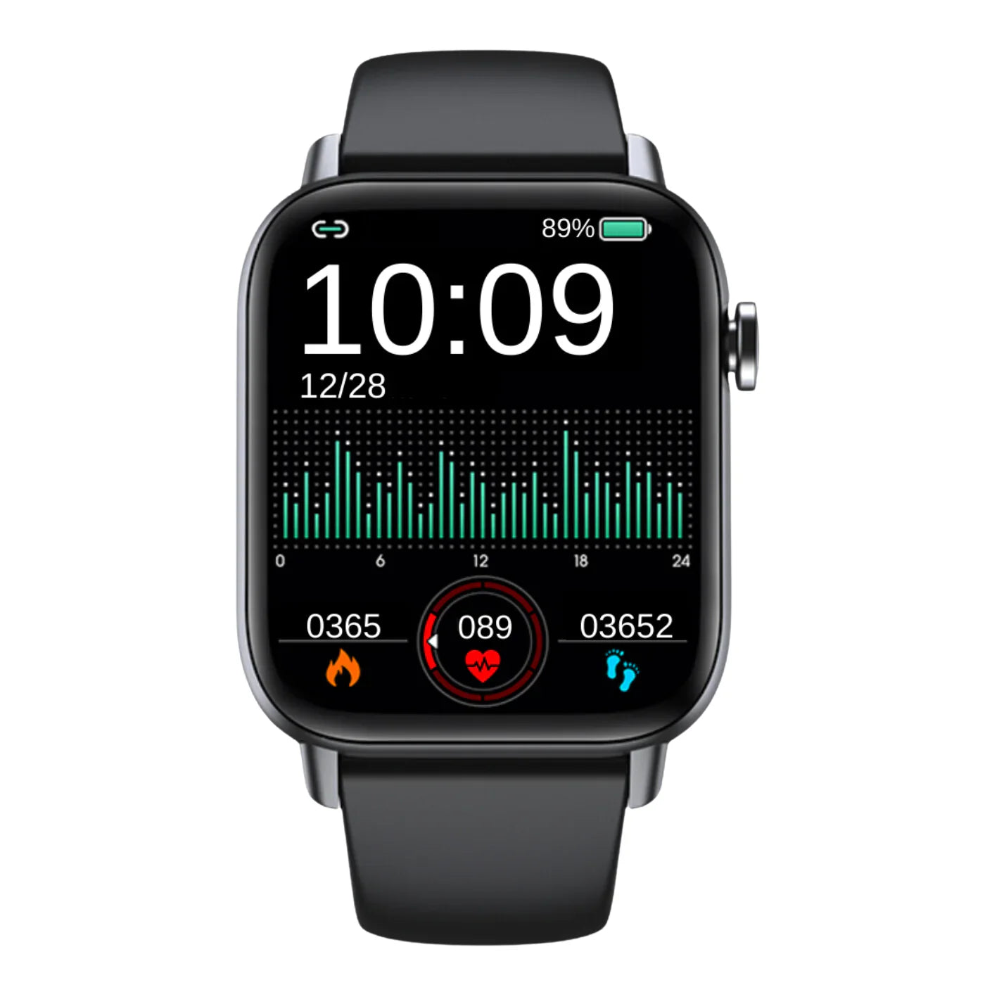 Pro Health Fitness Smartwatch - Advanced Health Tracking, Music, GPS, and Sports Modes