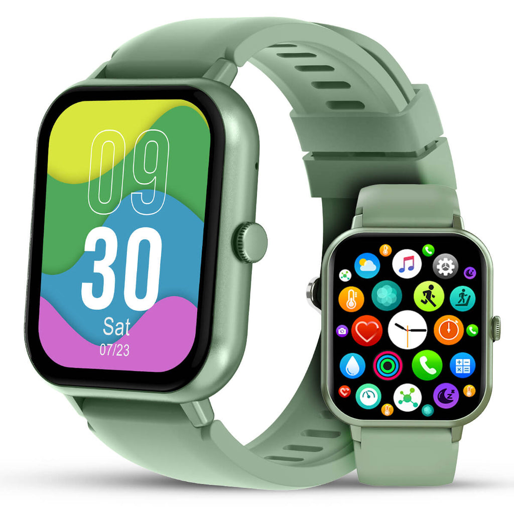 Family Smart Health Watch | Waterproof Activity & Fitness Tracker for Kids & Adults with HR, BP, SpO2, Sleep & Step Counter