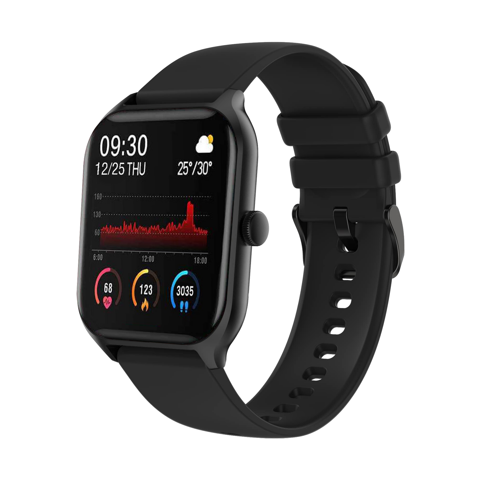 Health Tracker Smart Watch – Blood Pressure & Heart Rate Monitoring