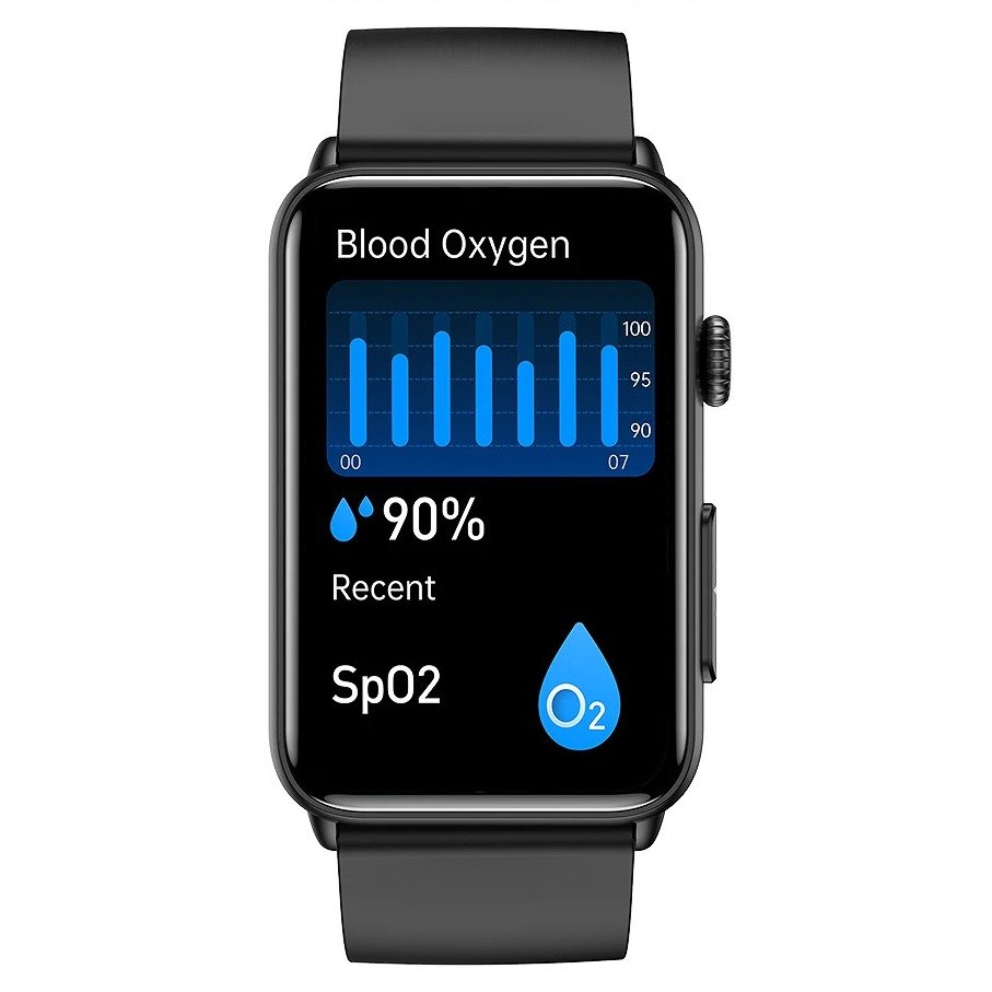 Vital Health Smart Watch with Blood Sugar Monitoring, Blood Pressure, and Heart Rate Monitoring