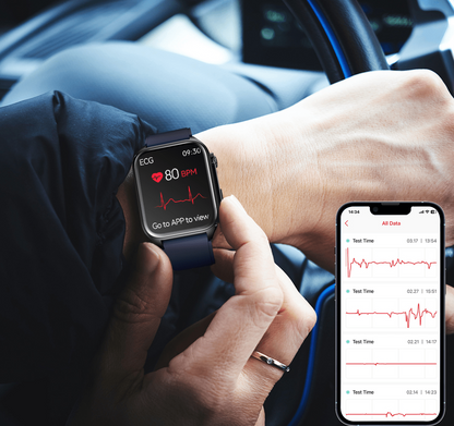 Vitality Smart Watch - Health and Fit Tracker All-In-One Monitoring Waterproof