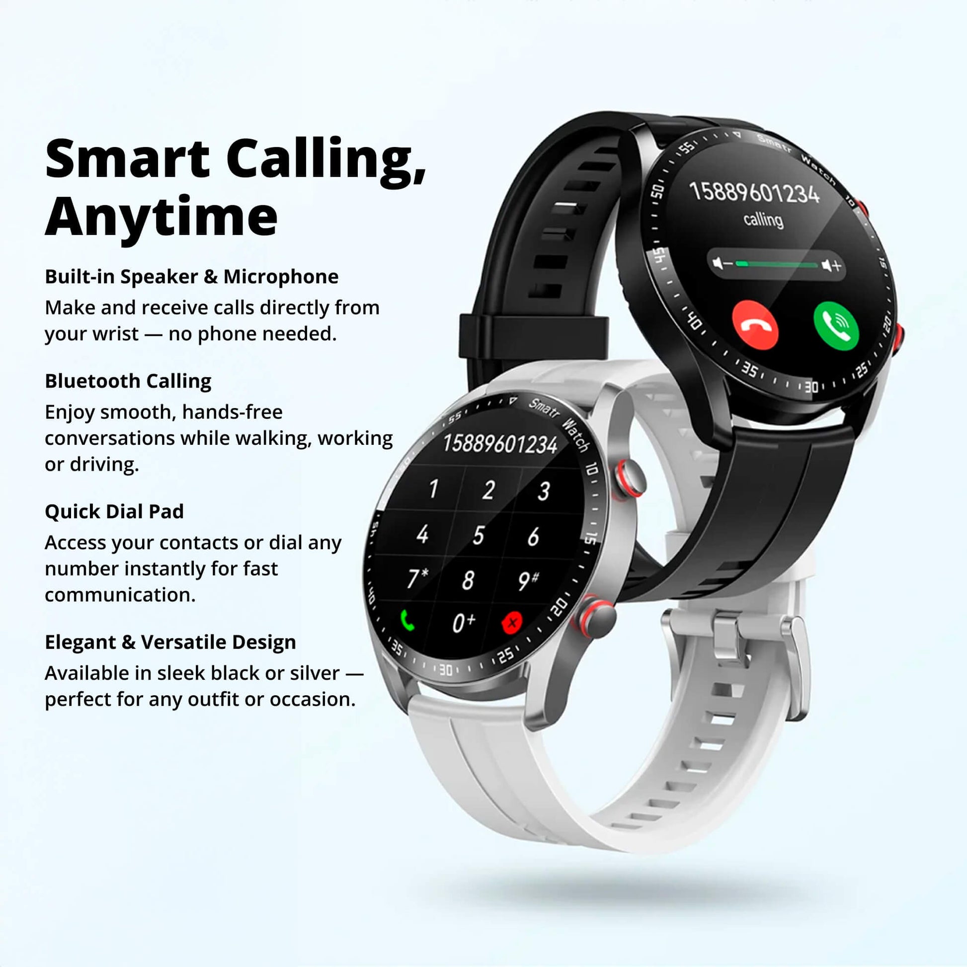 Diabetes Smartwatch with Blood Sugar Monitoring – Non-Invasive Glucose Sensor Watch
