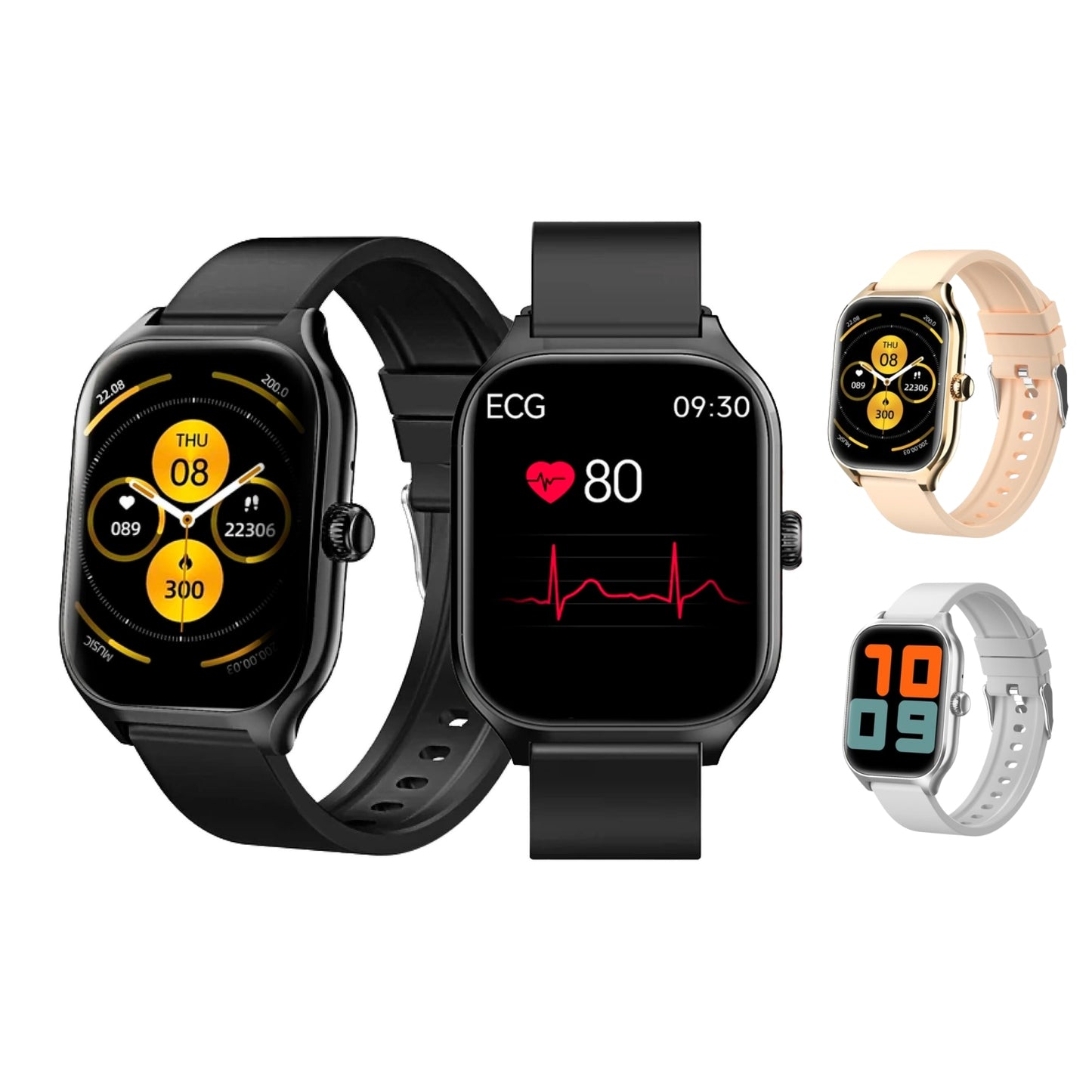 HealthGuard Glucose Smartwatch: Advanced Blood Sugar Monitor Wrist Watch - Real-Time Glucose Tracking for Wellness