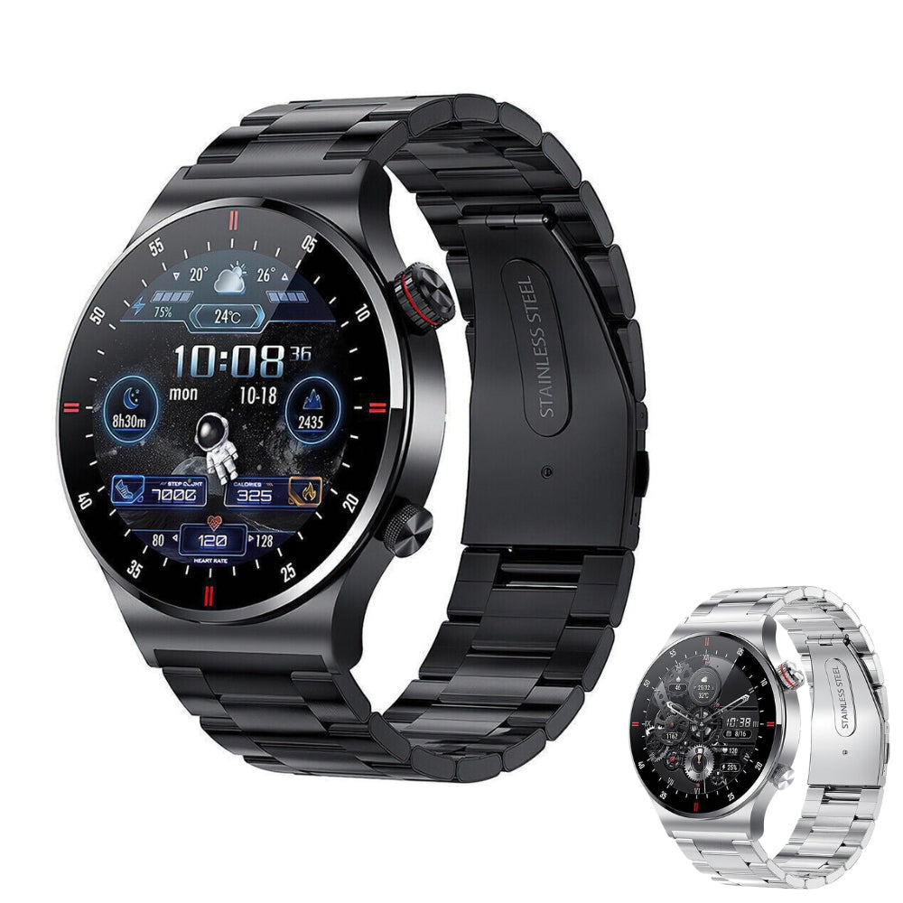 NextGen Health Smartwatch – Blood Glucose Monitoring, Heart Rate,ECG & Advanced Fitness Tracking