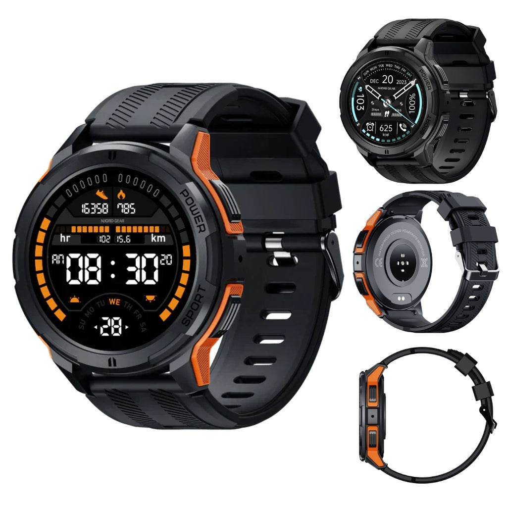 Men’s Fitness & Work Smart Watch – Hard Foreman Digital Watch