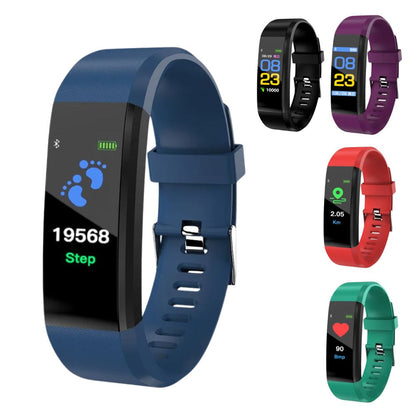 Senior Smartwatch – Basic Fitness Tracker with Step Counter, Heart Rate Monitor & Easy-to-Use Design