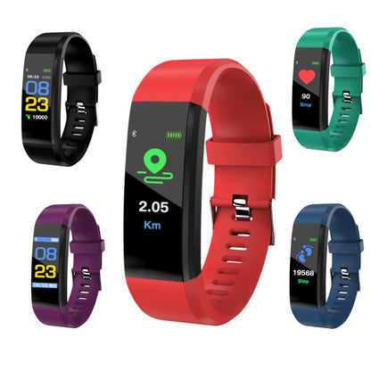 Senior Smartwatch – Basic Fitness Tracker with Step Counter, Heart Rate Monitor & Easy-to-Use Design