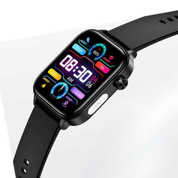 Advanced Health Monitoring Smartwatch – Glucose, Heart Rate, and Blood Pressure with Waterproof Design