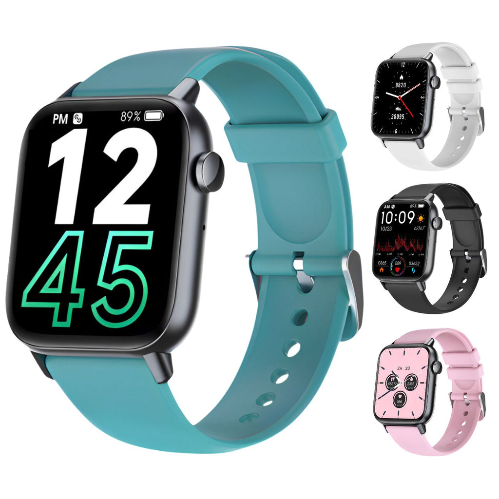 Smartwatch for Health & Fitness – Track Heart Rate, Sleep & Activity with Water-Resistant Design