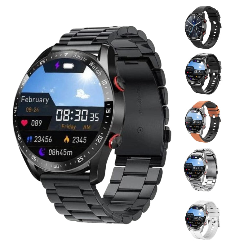 Diabetes Smartwatch with Blood Sugar Monitoring – Non-Invasive Glucose Sensor Watch