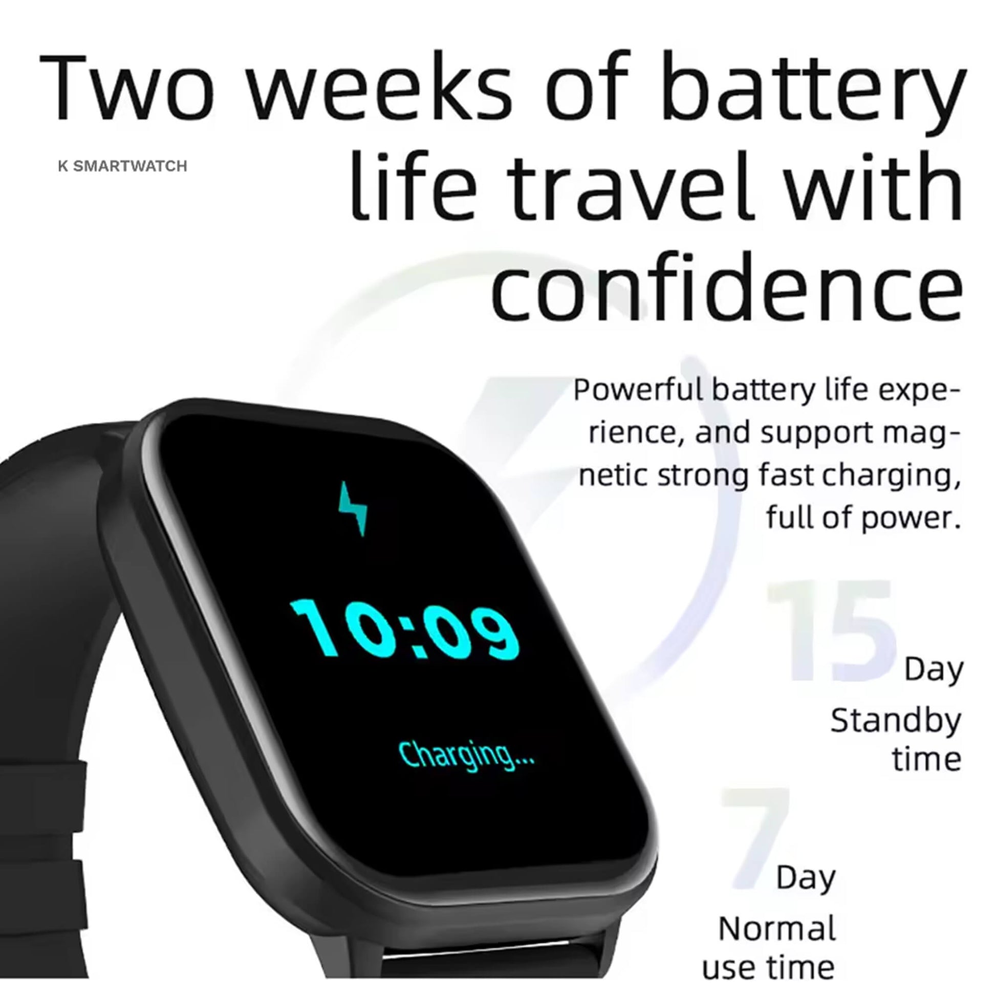 Family Smart Health Watch | Waterproof Activity & Fitness Tracker for Kids & Adults with HR, BP, SpO2, Sleep & Step Counter