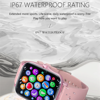 Smart Wrist Macaron Color Watch Waterproof Fashionable Smart Watch