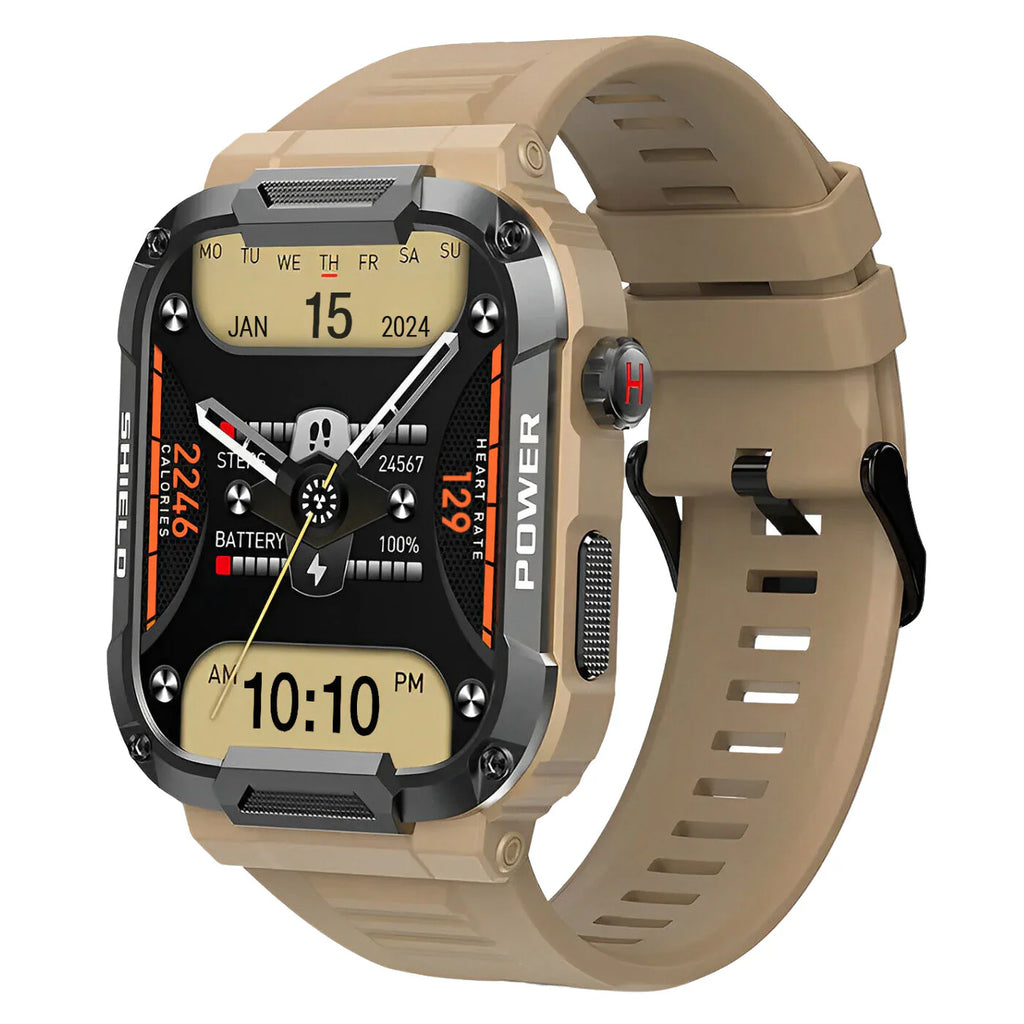 Extreme Durability Pro Smart Watch - Altitude Meter & Camera, Advanced Health Monitoring & Fitness Tracker