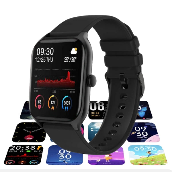 Health Tracker Smart Watch – Blood Pressure & Heart Rate Monitoring
