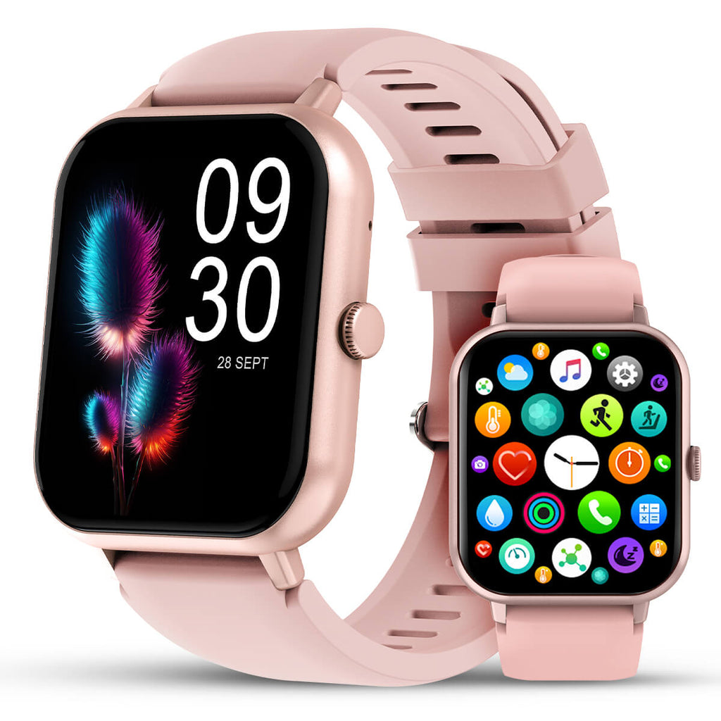 Family Smart Health Watch | Waterproof Activity & Fitness Tracker for Kids & Adults with HR, BP, SpO2, Sleep & Step Counter
