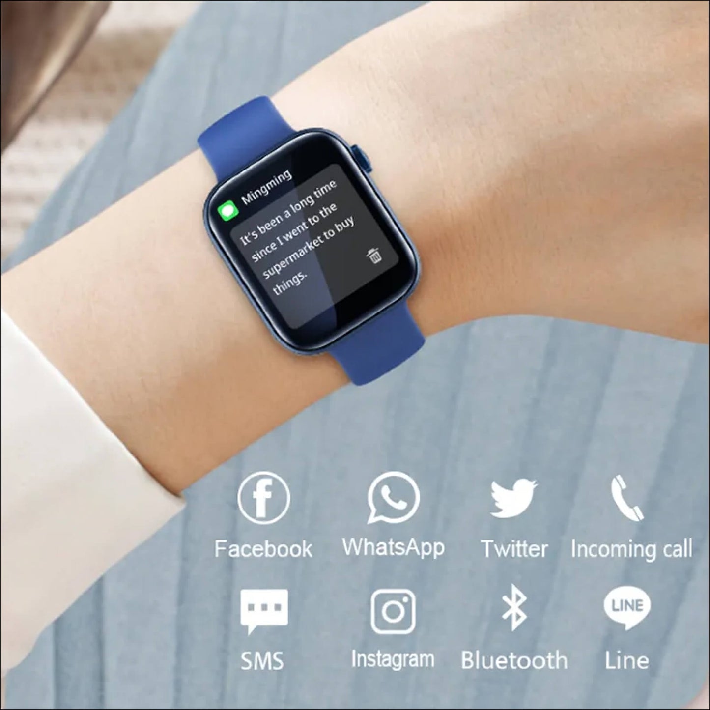 Smart wrist good smarwatch for men and women gps with bluetooth call