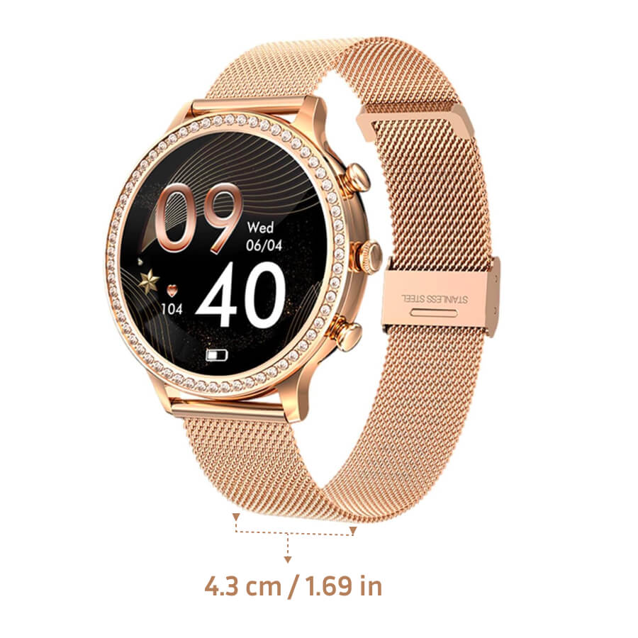 Gold Michael K6 Luxury Smartwatch for Women – K Smartwatch