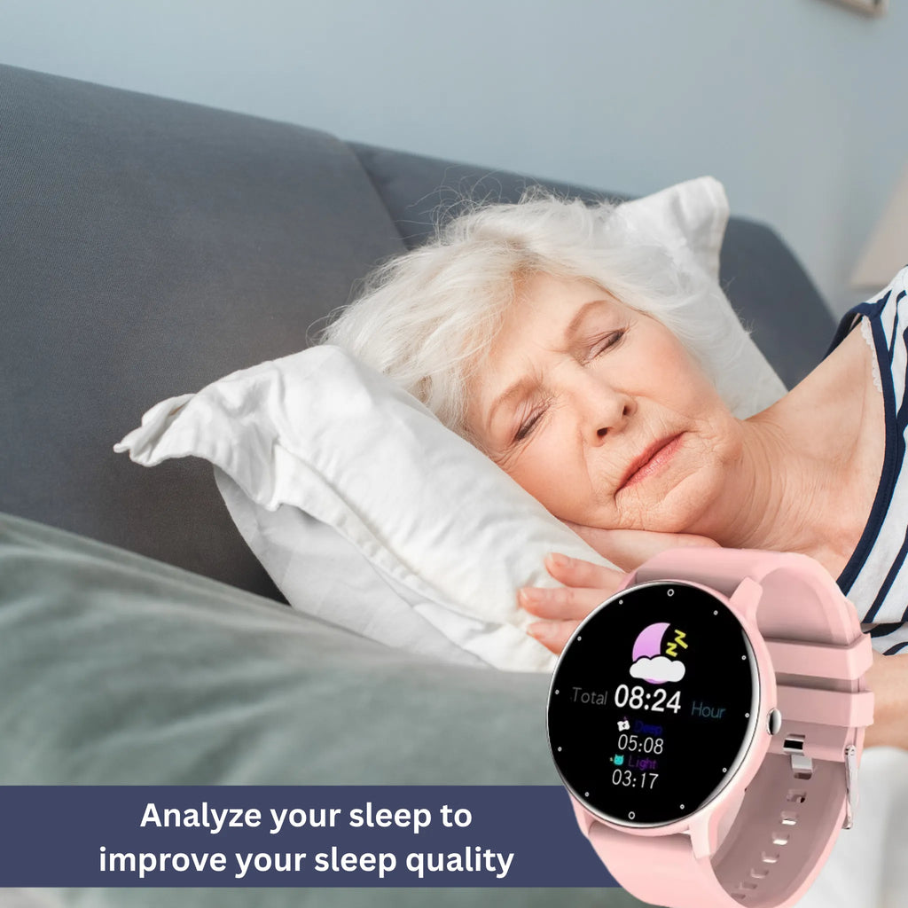 Smart Fitness Tracker Watch | Heart Rate Monitor, Waterproof & Ideal for Health Enthusiasts