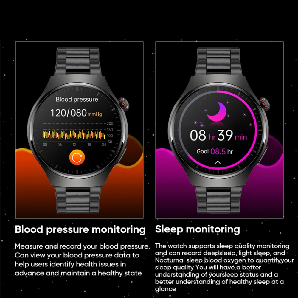 Smart Watch that detect AFIB with ECG and Blood Pressure UK Heart Monitor Watch for Elderly Seniors