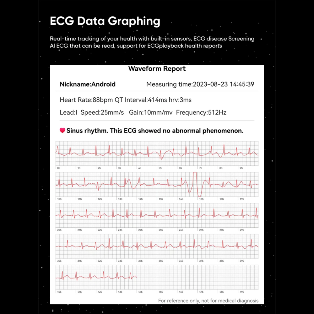 Smart Watch that detect AFIB with ECG and Blood Pressure UK Heart Monitor Watch for Elderly Seniors