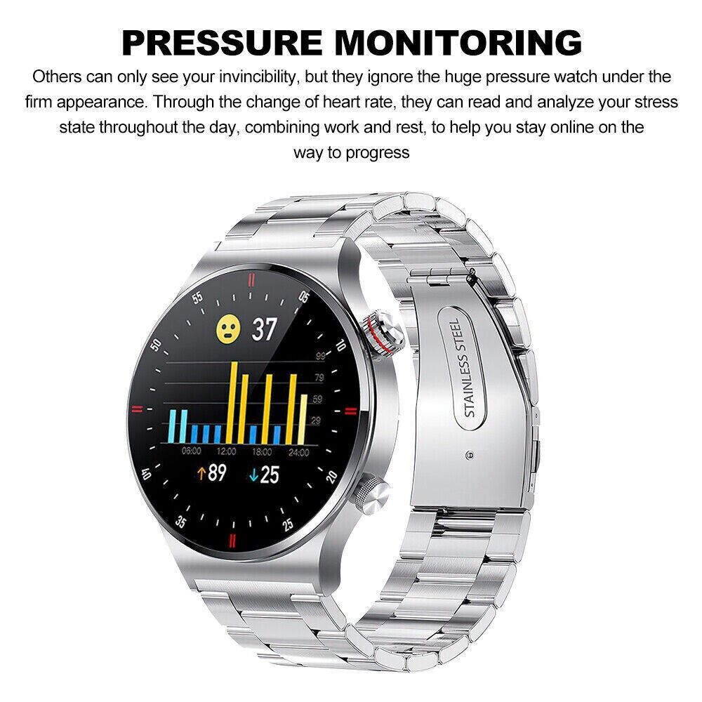 NextGen Health Smartwatch – Blood Glucose Monitoring, Heart Rate,ECG & Advanced Fitness Tracking