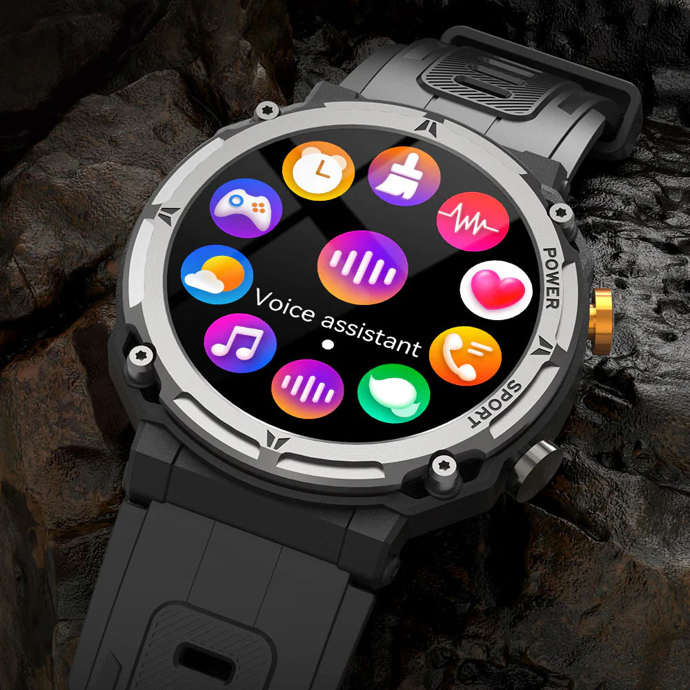 Indestructible Smartwatch | Waterproof, Durable Design & 30+ Modes for Extreme Conditions
