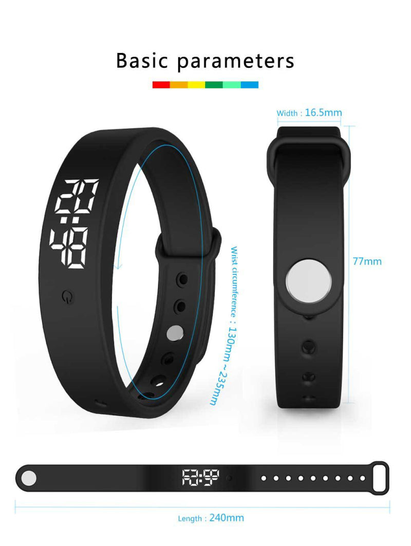 Aqualith™ | Waterproof Smartwatch with Vibration Alert | Fitness Tracker & Health Monitor for Swimming & Outdoor Activities