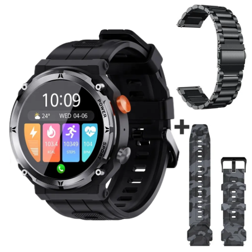 Indestructible Smartwatch | Waterproof, Durable Design & 30+ Modes for Extreme Conditions