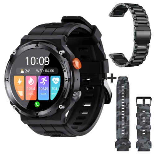 Indestructible Smartwatch | Waterproof, Durable Design & 30+ Modes for Extreme Conditions