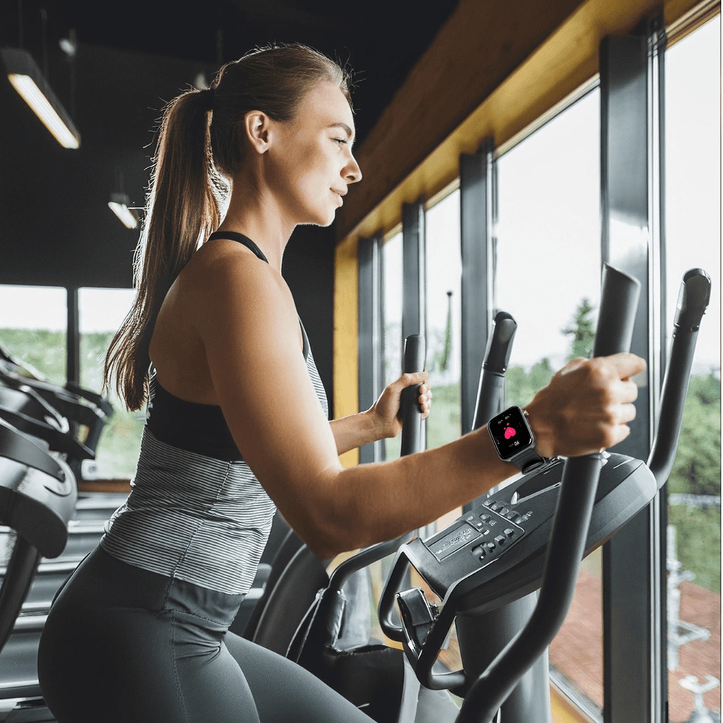 Smart Fitness Watch with Blood Pressure Monitoring – Tracker for Health & Activity Tracking