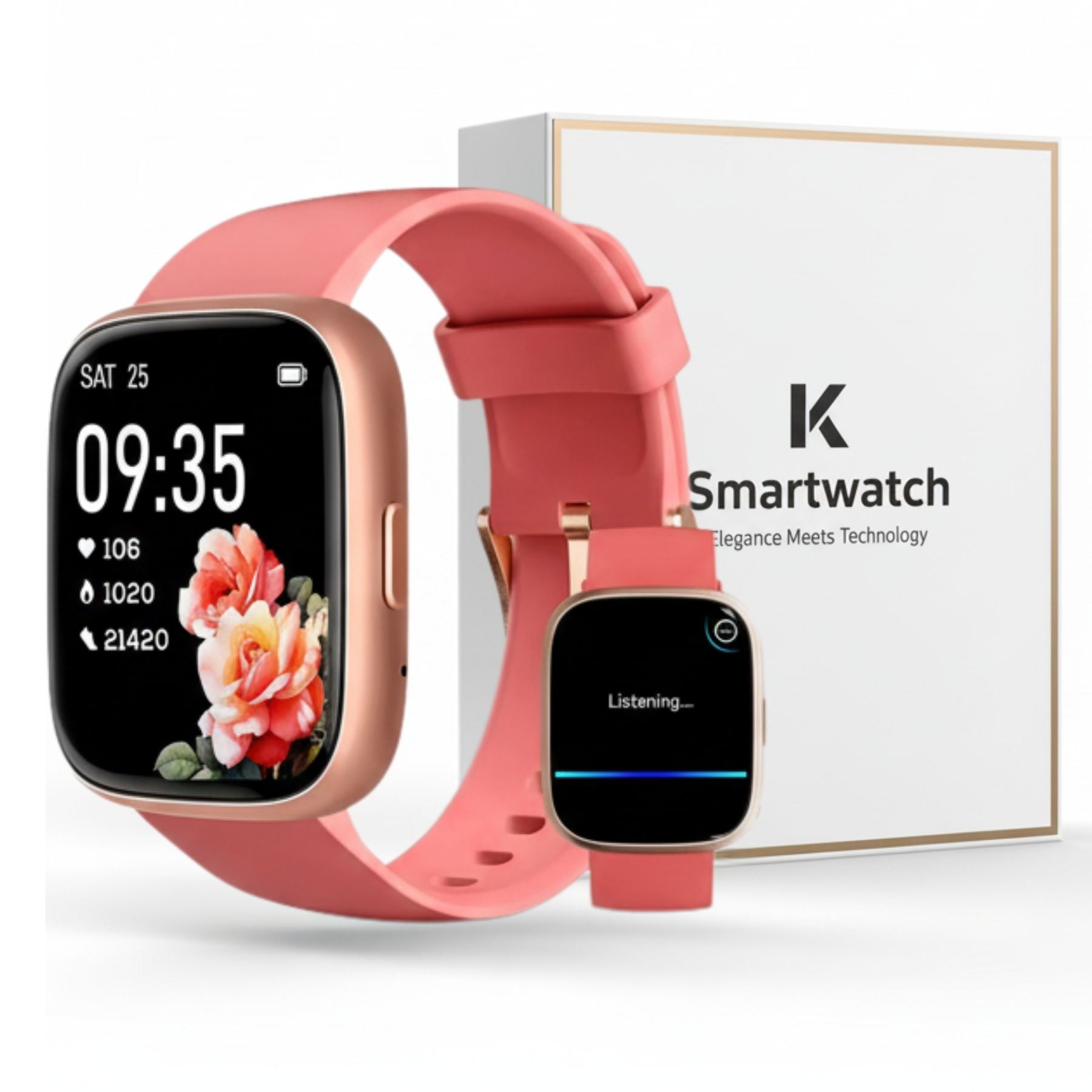 Best Smartwatch for Women UK – 1.83" Large Screen Smart Watch with Bluetooth Calls, Health & Fitness Tracking, 100+ Sports Modes, Waterproof, Long Battery