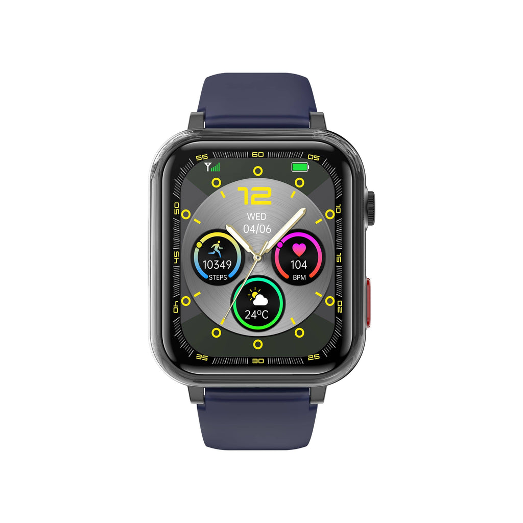 Health Monitoring Smartwatch | GPS, SOS, Fall Detection & Heart Rate Monitoring for Seniors and Active Lifestyles