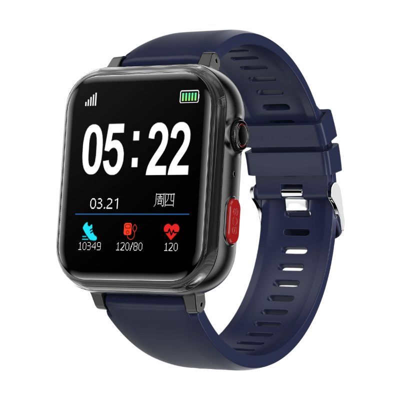 Health Monitoring Smartwatch | GPS, SOS, Fall Detection & Heart Rate Monitoring for Seniors and Active Lifestyles