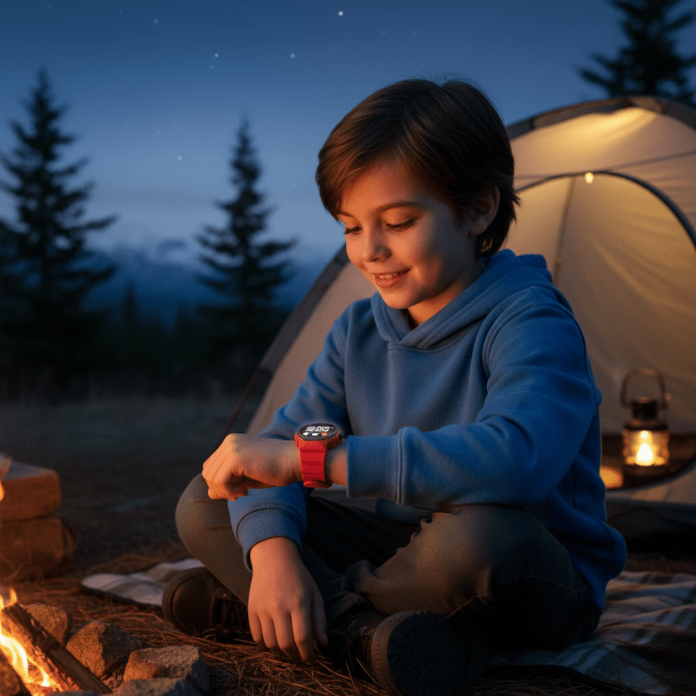 Children’s Waterproof Digital Watch | Durable, Lightweight Design with Clear LED Display for Outdoor Activities and Daily Wear
