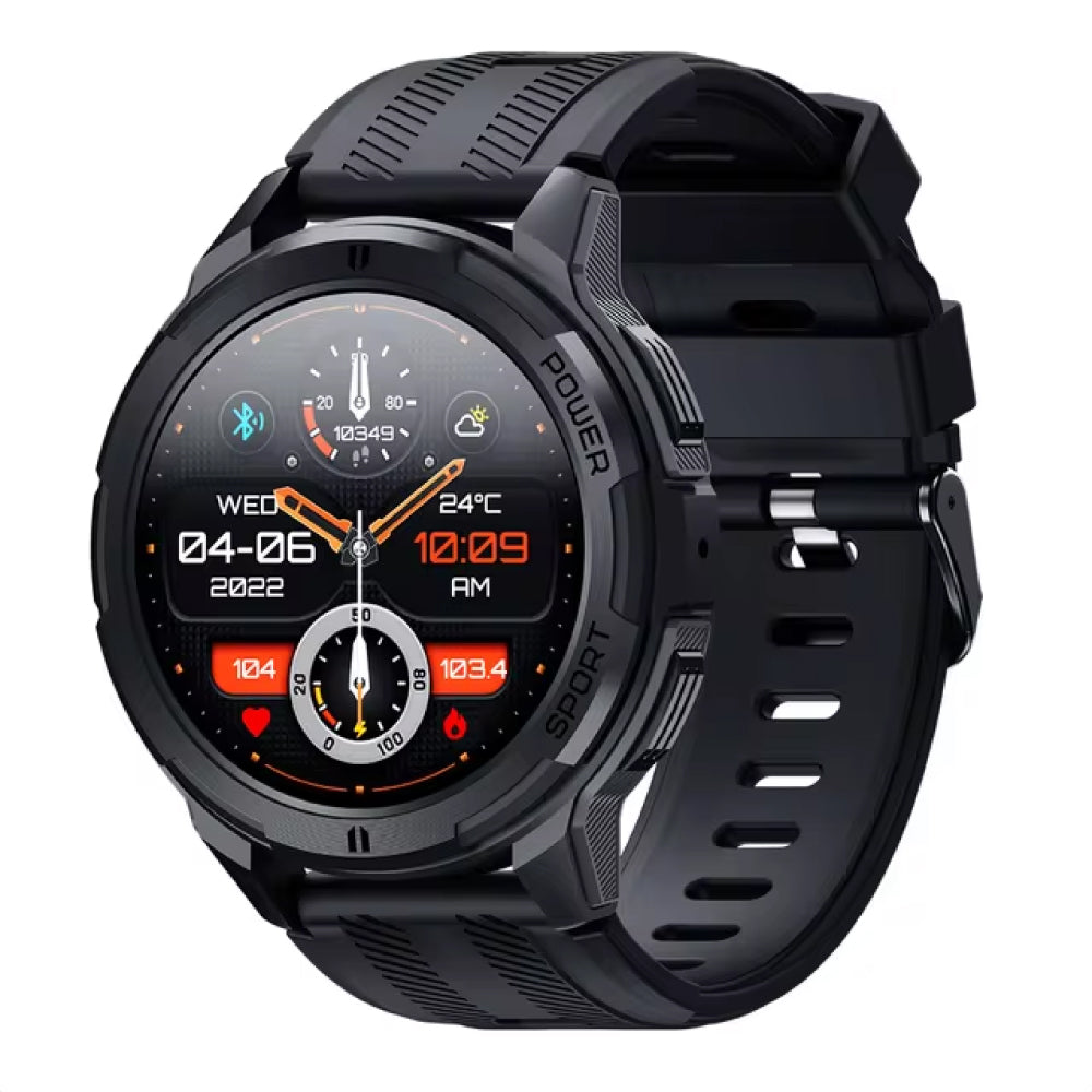 Men's Smartwatch - Waterproof, GPS, Fitness & Health Monitor, Best for Sports & Swimming, UK