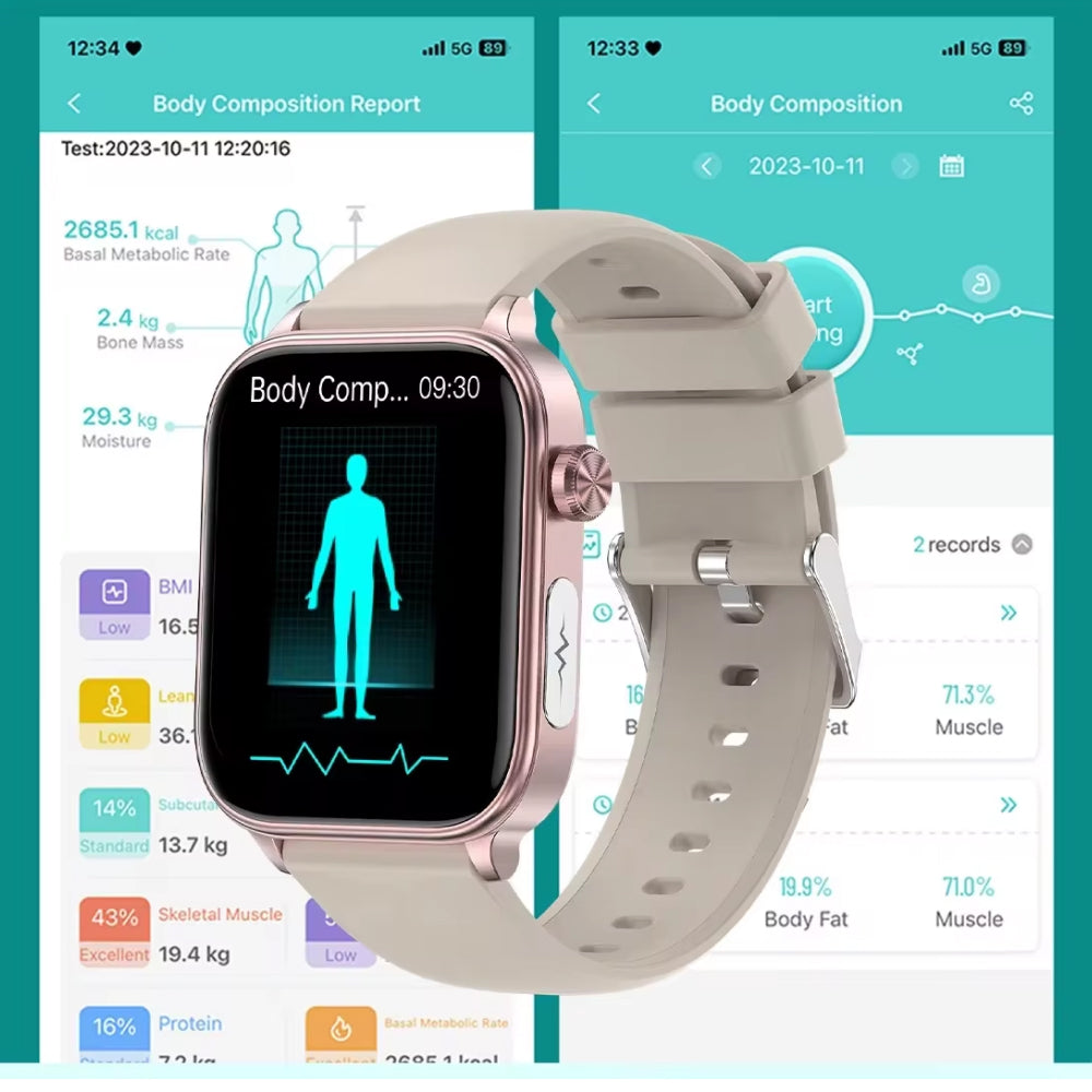 Health Watch: Comprehensive Monitoring for Blood Pressure, Heart Rate, and Glucose Levels