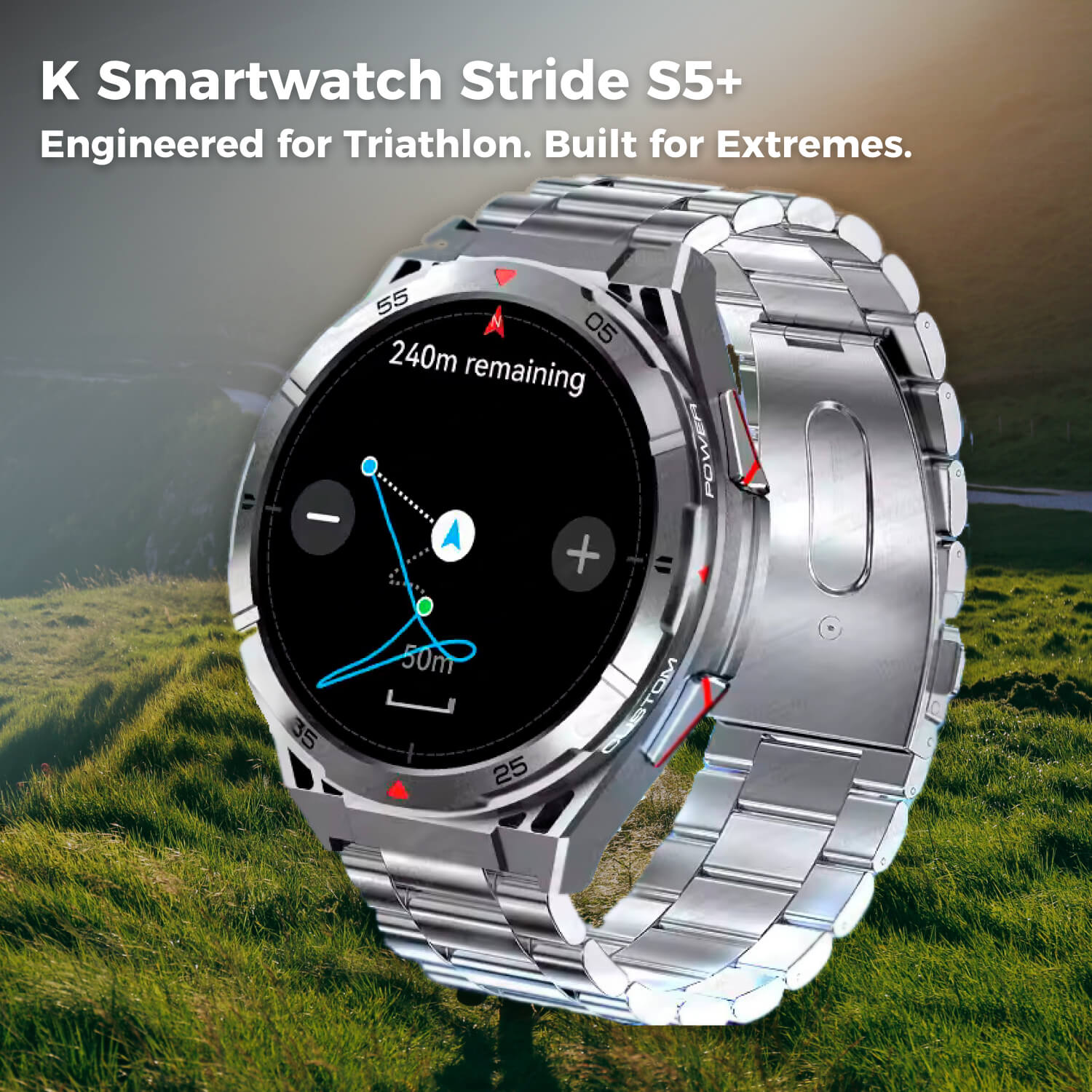 K SMARTWATCH STRIDE S5+