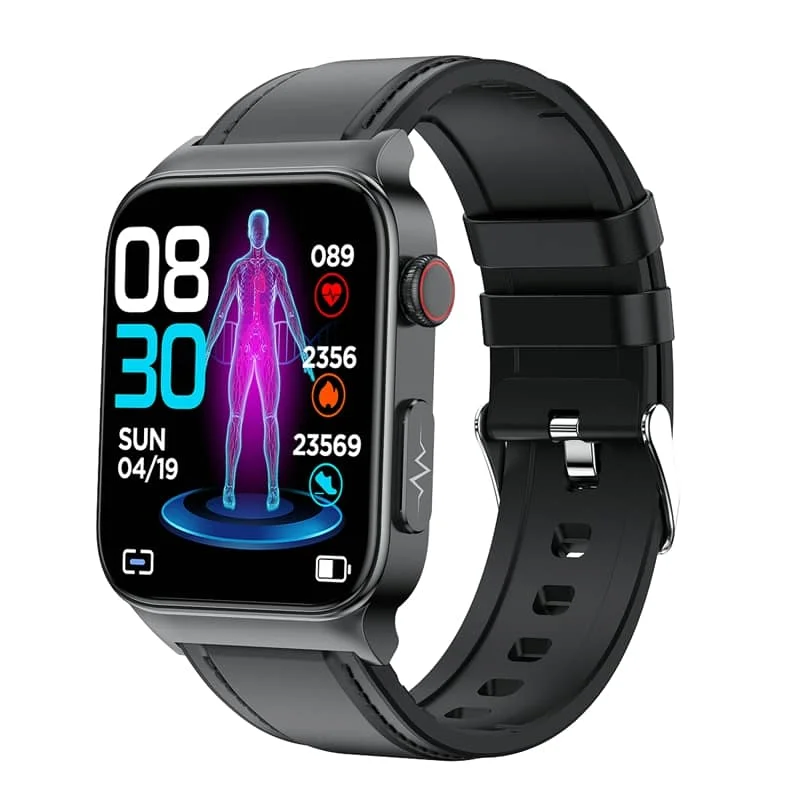 Blood Pressure and ECG Smartwatch – Complete Health Monitoring for Heart Rate and Glucose