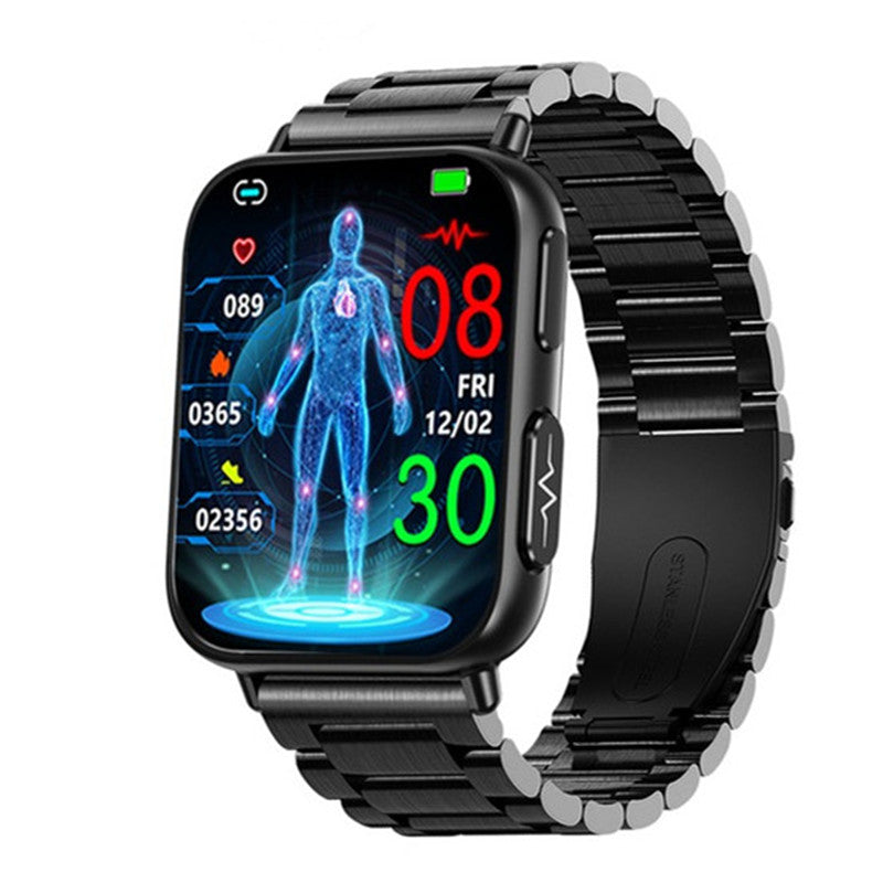 ECG Smartwatch with Blood Pressure Tracking – Designed for Active Living