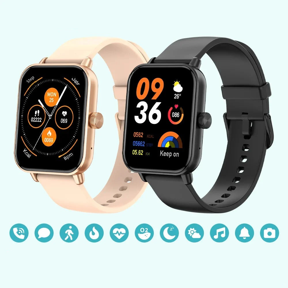 Smartwatch with Health Tracking & Durable Design for Everyday Use - Seamless All-Day Connectivity